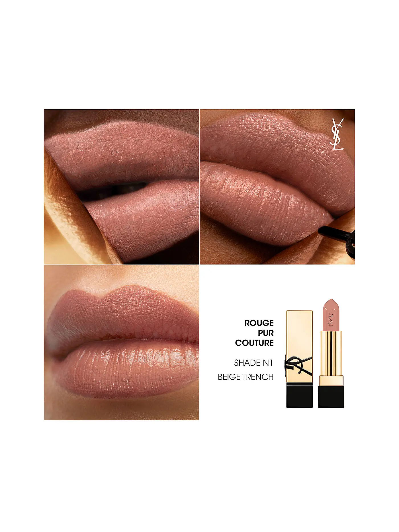 YVES SAINT LAURENT | Lippenstift - Rouge Pur Couture (R5) | beige
